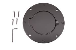 Rugged Ridge - Rugged Ridge Gas Cap Door, Non-Locking, Black; 97-06 Jeep Wrangler TJ 11425.02 - Image 1