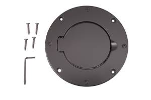 Rugged Ridge - Rugged Ridge Gas Cap Door, Non-Locking, Black; 97-06 Jeep Wrangler TJ 11425.02 - Image 2