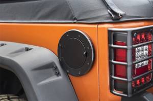 Rugged Ridge - Rugged Ridge Gas Cap Door, Non-Locking, Black; 07-18 Jeep Wrangler JK 11425.05 - Image 3