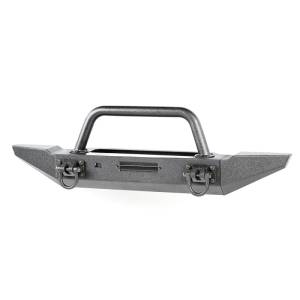 Rugged Ridge XHD Bumper Kit, Front, Over Rider/Standard; 76-06 Jeep CJ/Wrangler 11540.57