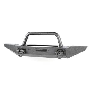 Rugged Ridge - Rugged Ridge XHD Bumper Kit, Front, Over Rider/Standard; 76-06 Jeep CJ/Wrangler 11540.57 - Image 2