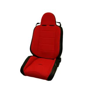 Rugged Ridge - Rugged Ridge RRC Off Road Racing Seat, Reclinable, Red; 76-02 CJ/Wrangler YJ/TJ 13406.53 - Image 1