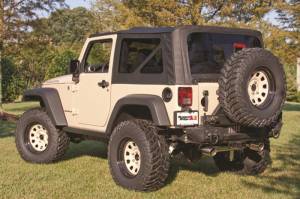 Rugged Ridge - Rugged Ridge XHD Soft Top, Black, Tinted Windows; 07-09 Jeep Wrangler JK 13736.01 - Image 2