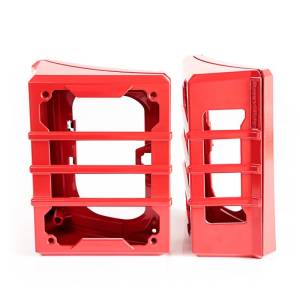 Rugged Ridge - Rugged Ridge Elite Guard Kit, Tail Light, Red; 07-18 Jeep Wrangler JK 11226.06 - Image 2