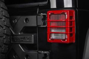 Rugged Ridge - Rugged Ridge Elite Guard Kit, Tail Light, Red; 07-18 Jeep Wrangler JK 11226.06 - Image 4