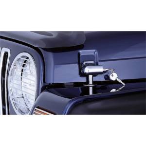 Rugged Ridge - Rugged Ridge Hood Catch Kit, Locking, Chrome; 97-06 Jeep Wrangler TJ 11302.03 - Image 2