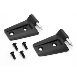 Rugged Ridge - Rugged Ridge Door Hinge Kit, Right, Black; 07-18 Jeep Wrangler JK 11202.22 - Image 1