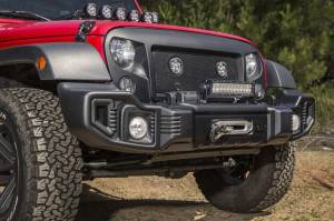 Rugged Ridge - Rugged Ridge Spartacus Bumper, Front, Satin Black; 07-18 Jeep Wrangler JK 11544.01 - Image 4