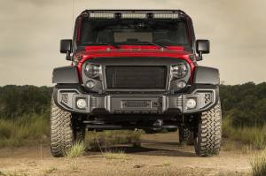 Rugged Ridge - Rugged Ridge Spartacus Bumper, Front, Satin Black; 07-18 Jeep Wrangler JK 11544.01 - Image 9