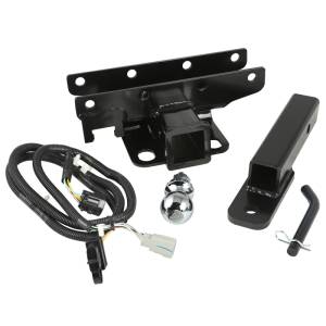 Rugged Ridge - Rugged Ridge Trailer Hitch Kit, 2 inch Ball; 07-18 Jeep Wrangler JK 11580.54 - Image 1