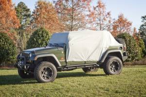 Rugged Ridge Weather-Lite Cab Cover; 07-21 Jeep Wrangler JK/JL, 4 Door 13318.10