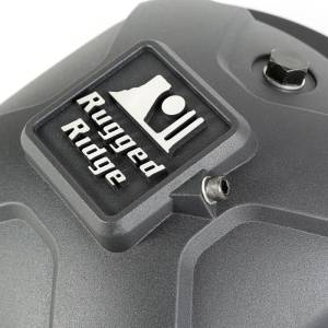 Rugged Ridge - Rugged Ridge Boulder Aluminum Differential Cover, Black, for Dana 30 16595.13 - Image 6