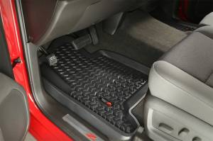Rugged Ridge - Rugged Ridge Floor Liner, Front; Black 82901.04 - Image 4
