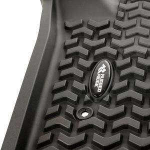 Rugged Ridge - Rugged Ridge Floor Liner, Front, Black; 2020 Chevy Silverado Crew Cab 82901.32 - Image 4