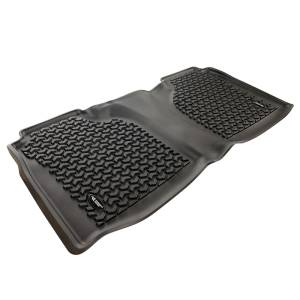 Rugged Ridge - Rugged Ridge Floor Liner, Rear, Black; 2020 Chevy Silverado Crew Cab 82951.17 - Image 2