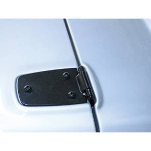 Rugged Ridge Hood Hinge, Black; 76-95 Jeep CJ/Wrangler YJ 11205.01