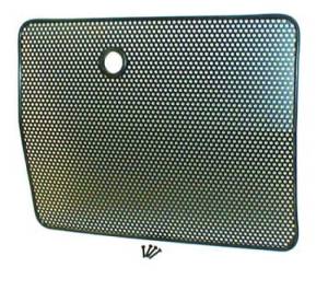 Rugged Ridge - Rugged Ridge Grille Screen, Black; 87-95 Jeep Wrangler YJ 11213.01 - Image 1