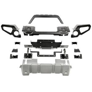 Rugged Ridge - Rugged Ridge Venator Front Bumper, W/Overrider & Winch Tray, 18-20 JL, 20-21 Gladiator JT 11549.41 - Image 2