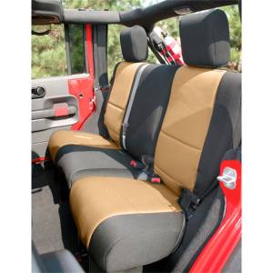 Rugged Ridge - Rugged Ridge Seat Cover, Rear, Neoprene; 07-18 Jeep Wrangler JKU 13264.04 - Image 2