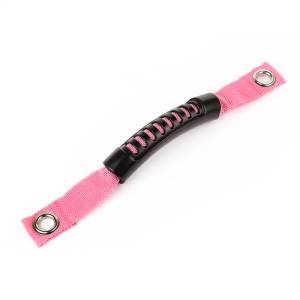 Rugged Ridge - Rugged Ridge Grab Handle, A-Pillar Mounted, Pink; 07-18 Jeep Wrangler JK 13305.16 - Image 2