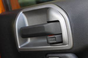 Rugged Ridge - Rugged Ridge This charcoal door latch trim from Rugged Ridge fits 2011-2018 Jeep Wrangler JK 11157.20 - Image 2