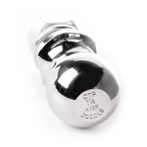 Rugged Ridge - Rugged Ridge Trailer Hitch Ball, 1-7/8 Inch Ball, 1 Inch Diameter Shank, Chrome 11305.04 - Image 4