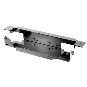 Rugged Ridge - Rugged Ridge Winch Mounting Plate, Stamped Bumper, Steel; 13-18 Jeep Wrangler JK 11543.15 - Image 1