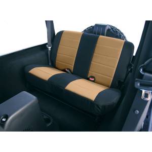 Rugged Ridge - Rugged Ridge Neoprene seat cover, Rugged Ridge, rear, tan, 97-02 Wrangler 13261.04 - Image 2