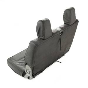 Rugged Ridge - Rugged Ridge Ballistic Seat Cover, Rear, Black; 07-10 Jeep Wrangler JK, 2 Door 13266.05 - Image 4