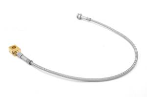 Rugged Ridge - Rugged Ridge Brake Hose Kit, Rear, Braided Stainless Steel; 76-86 Jeep CJ 16735.04 - Image 1