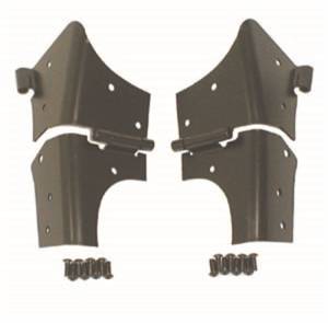 Rugged Ridge - Rugged Ridge Windshield Hinge Kit, Black; 97-06 Jeep Wrangler TJ 11209.02 - Image 2