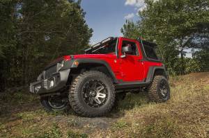 Rugged Ridge - Rugged Ridge XHD Rock Sliders, Steel; 07-18 Jeep Wrangler JK, 2 Door 11504.17 - Image 3