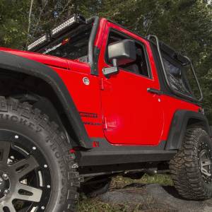 Rugged Ridge - Rugged Ridge XHD Rock Sliders, Steel; 07-18 Jeep Wrangler JK, 2 Door 11504.17 - Image 4