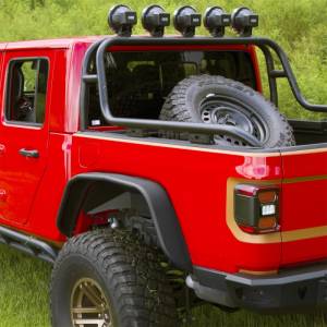 Rugged Ridge - Rugged Ridge Steel Tube Fender Flares; Rear; 07-18 Wrangler JK 11615.47 - Image 4