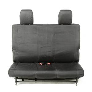 Rugged Ridge - Rugged Ridge Elite Ballistic Seat Cover, Rear, Black; 07-10 Wrangler JK, 2 Door 13266.01 - Image 3