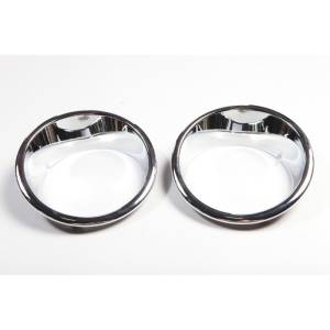 Rugged Ridge - Rugged Ridge Headlight Bezel Kit, Chrome; 07-18 Jeep Wrangler JK 13311.20 - Image 2