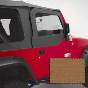 Rugged Ridge - Rugged Ridge Door Kit, Upper, Spice; 97-06 Jeep Wrangler TJ 13714.37 - Image 1