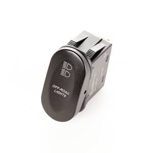 Rugged Ridge - Rugged Ridge Rocker Switch, 2 Position, Off-Road Lights, Amber 17235.09 - Image 2