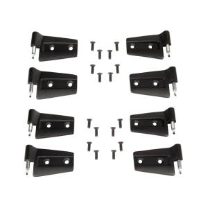 Rugged Ridge Door Hinge Kit, 8 Piece; 07-18 Jeep Wrangler Unlimited JKU, 4 Door 11202.32