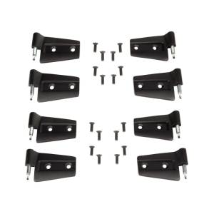 Rugged Ridge - Rugged Ridge Door Hinge Kit, 8 Piece; 07-18 Jeep Wrangler Unlimited JKU, 4 Door 11202.32 - Image 2