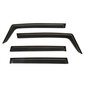 Rugged Ridge Window Visor Kit, 4-piece, Smoke, 15-21 Renegade BU 11349.15