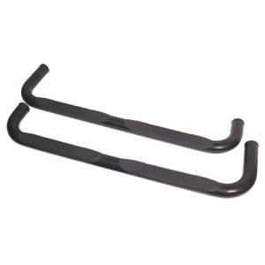 Rugged Ridge Tube Side Step Kit, Round, 3 Inch, Black; 84-01 Jeep Cherokee XJ 11590.81