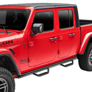 Rugged Ridge - Rugged Ridge Spartan Nerf Bar, Black; 2020-2021 Jeep Gladiator JT 11596.12 - Image 1