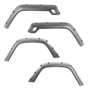 Rugged Ridge - Rugged Ridge This 4 piece fender flare kit from Rugged Ridge fits 97-06 Jeep Wrangler TJ/LJ. 11630.30 - Image 1