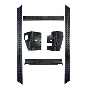 Rugged Ridge - Rugged Ridge Body Armor Kit, 6 Piece; 97-06 Jeep Wrangler TJ 11650.51 - Image 2