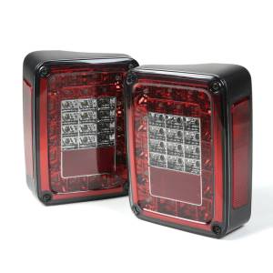 Rugged Ridge - Rugged Ridge Tail Light Kit, LED, Smoke; 07-18 Jeep Wrangler JK 12403.88 - Image 4