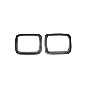 Rugged Ridge - Rugged Ridge Headlight Bezel Kit, Black; 87-95 Jeep Wrangler YJ 12419.24 - Image 2