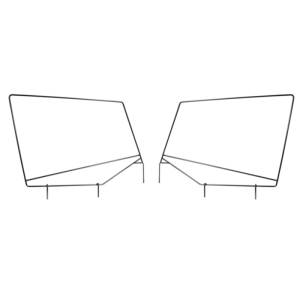 Rugged Ridge - Rugged Ridge Door Skin Frame Kit, Upper; 87-95 Jeep Wrangler YJ 13701.80 - Image 2