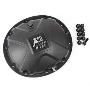 Rugged Ridge Boulder Aluminum Differential Cover, Black, for Dana 35 16595.14