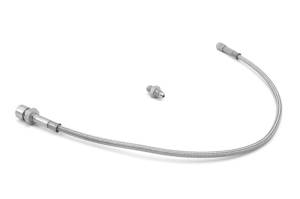 Rugged Ridge - Rugged Ridge Brake Hose Kit, Front, Stainless Steel, Drum; 72-73 Jeep CJ5/CJ6 16734.02 - Image 2